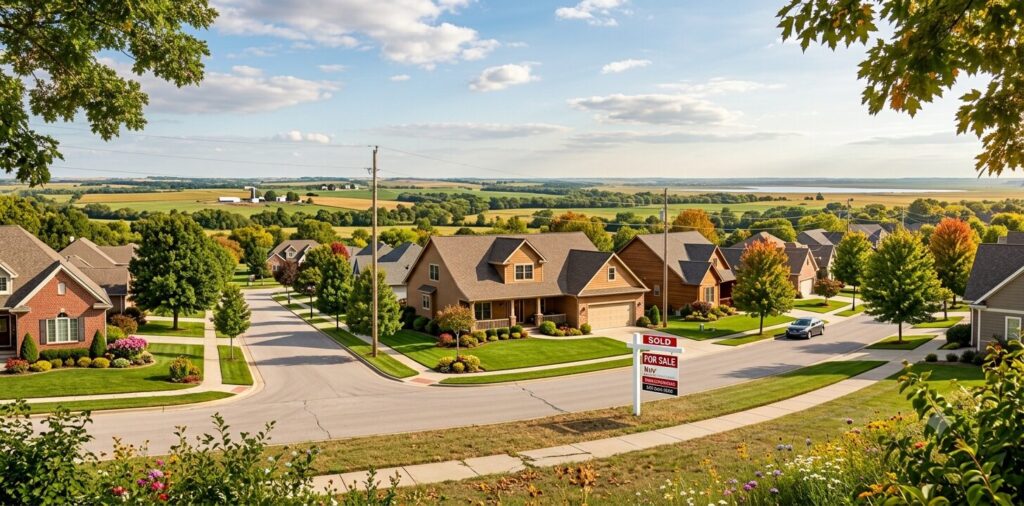 Barton County MO homes, farmland, and rural landscape representing the local real estate market