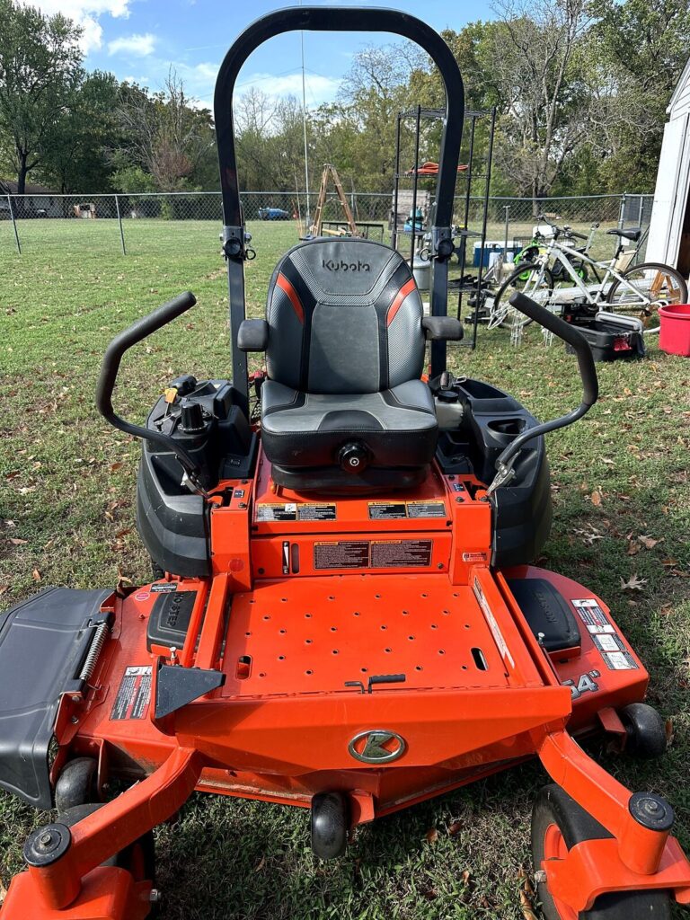 Kubota Z400 zero-turn mower with 54-inch deck