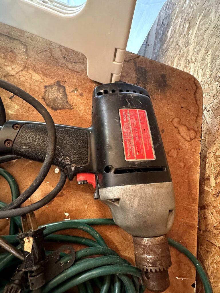 Vintage Craftsman corded drill