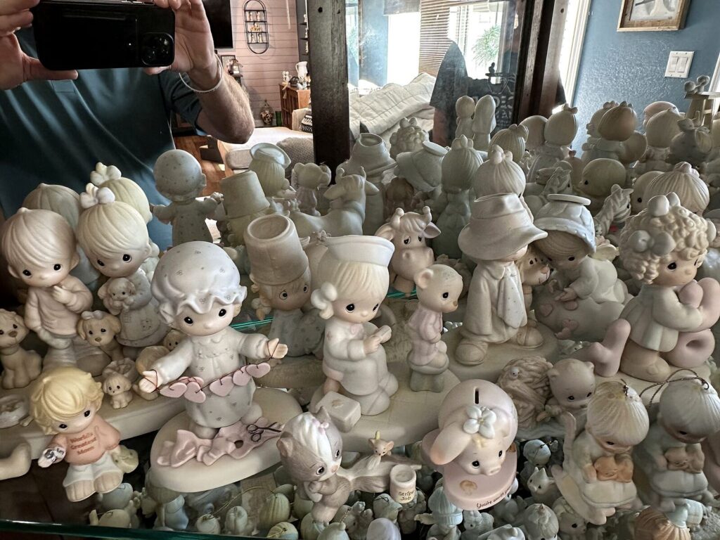 Precious Moments figurine collection