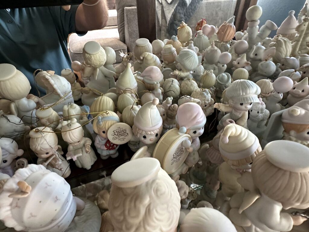 Precious Moments figurine collection