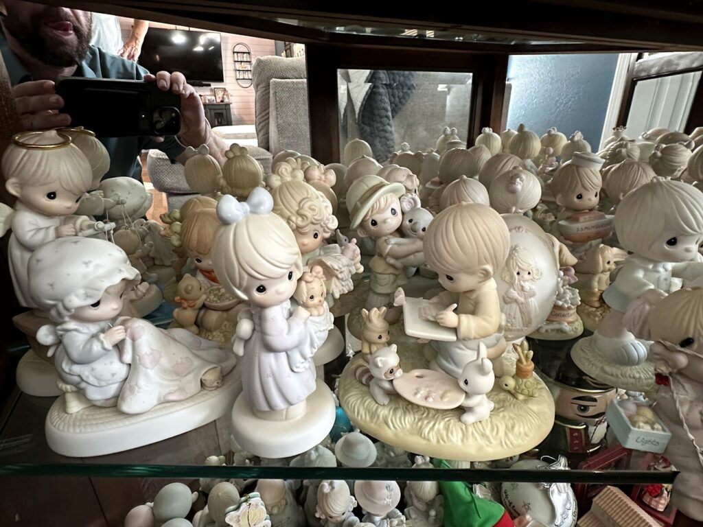 Precious Moments figurine collection