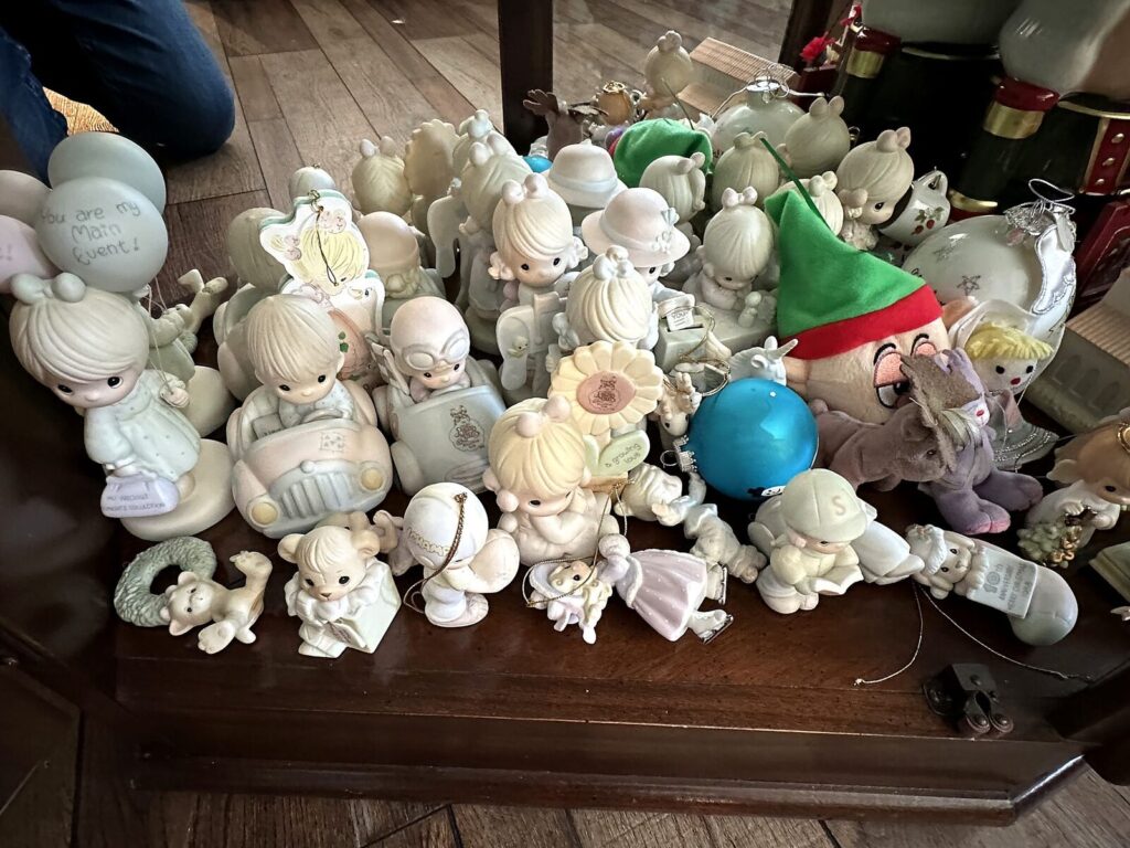 Precious Moments figurine collection