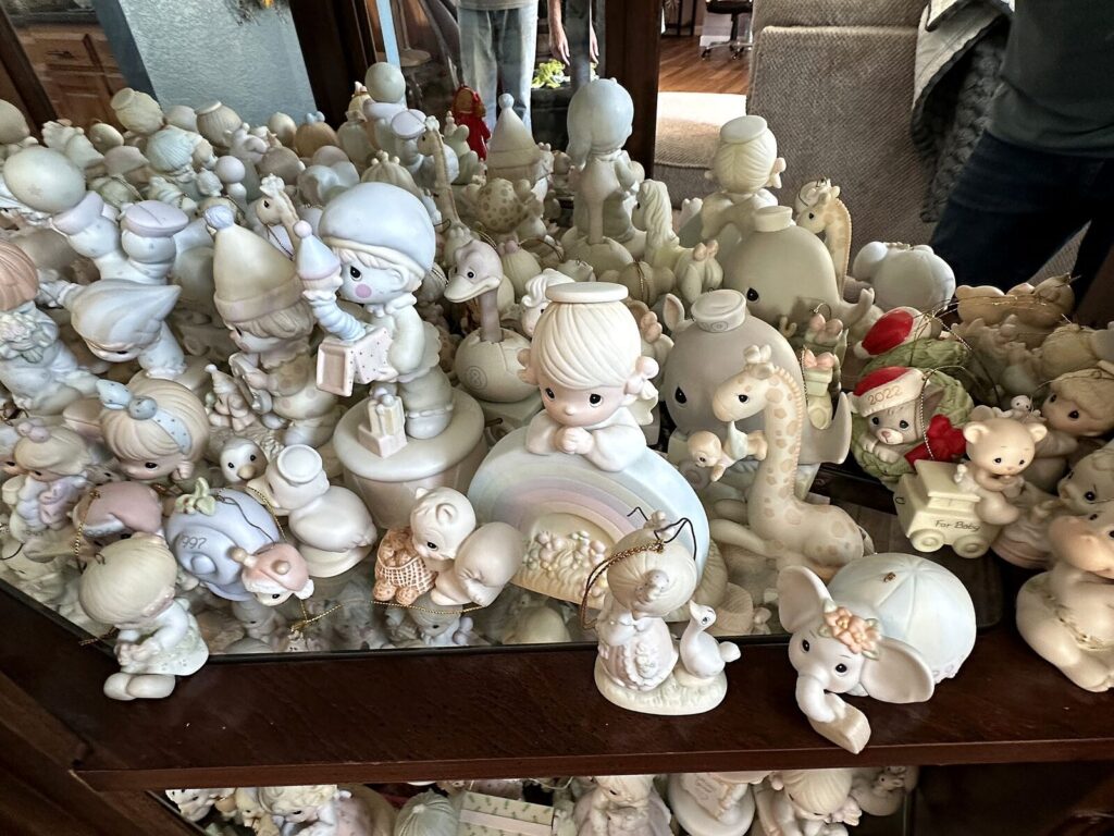 Precious Moments figurine collection