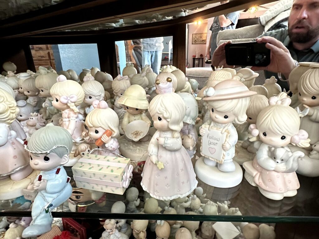 Precious Moments figurine collection